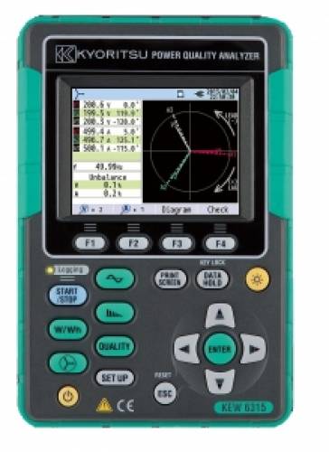 Kyoritsu 6315 Power Quality Analyser