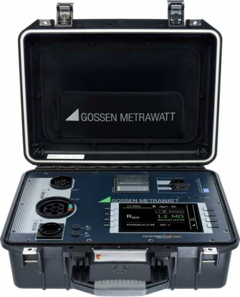 Ladekabeltester Gossen ansicht von oben