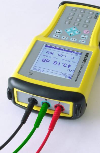 KE 2500 Telco Multimeter von oben KE 2500 Telco Multimeter von oben