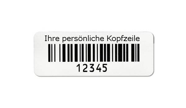 Barcode Etiketten Folienetiketten
