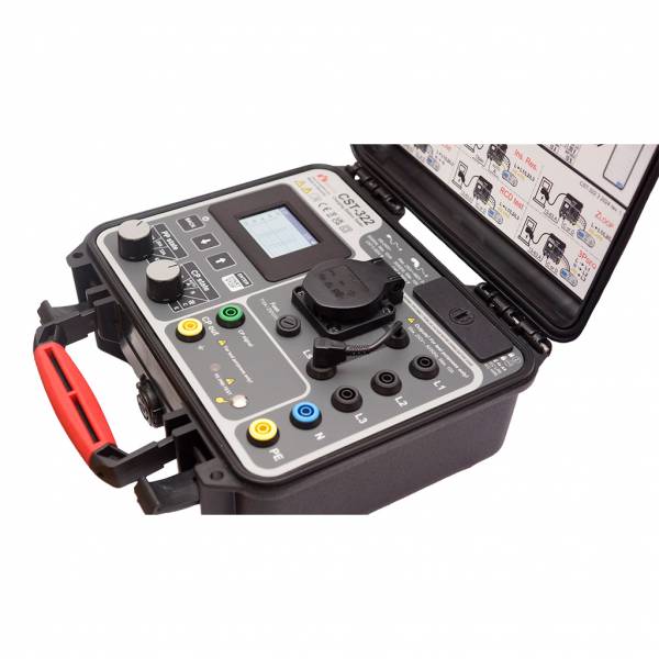 Wallboxtester CST 322 seitlich