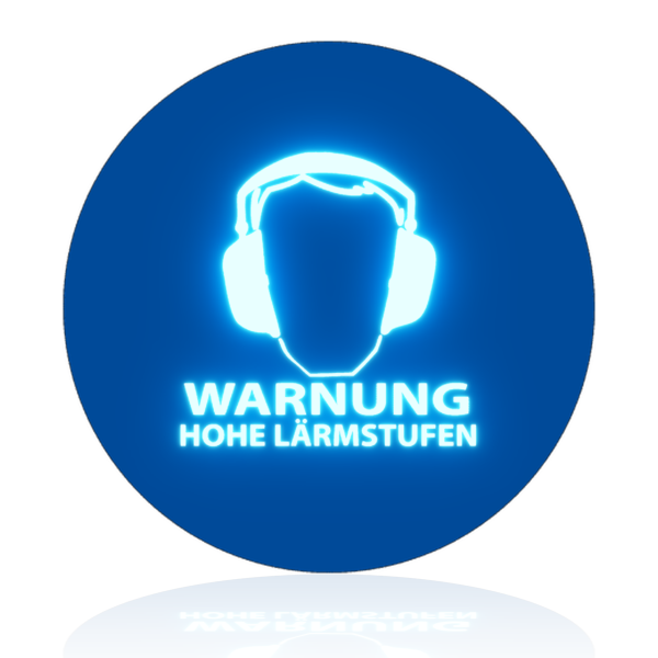 Anzeige hoher Lärm